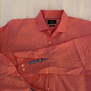 Hackett Men's Vibrant Coral Button Down Shirt